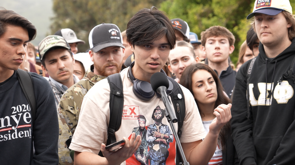 Charlie Debates College Students on Immigration - Charlie Kirk Exclusive